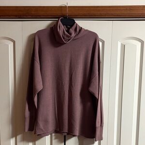 Aerie Chocolate Brown Knit Top